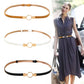 Fashion Adjustable Pair Buckle Dress Small Belt