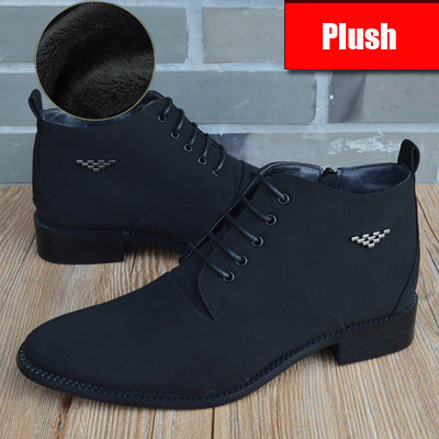 Mode Business Casual Leder Schuhe