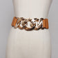 Black Simple Versatile Korean Style Belt Women'