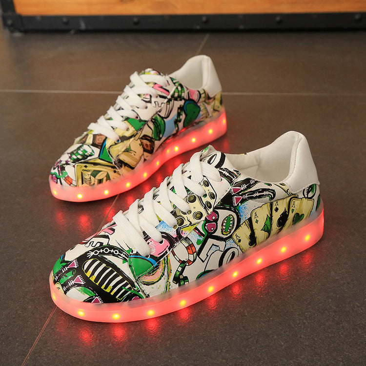 Fabrik Direkte Versorgung Luminous Schuhe Großhandel Bunte