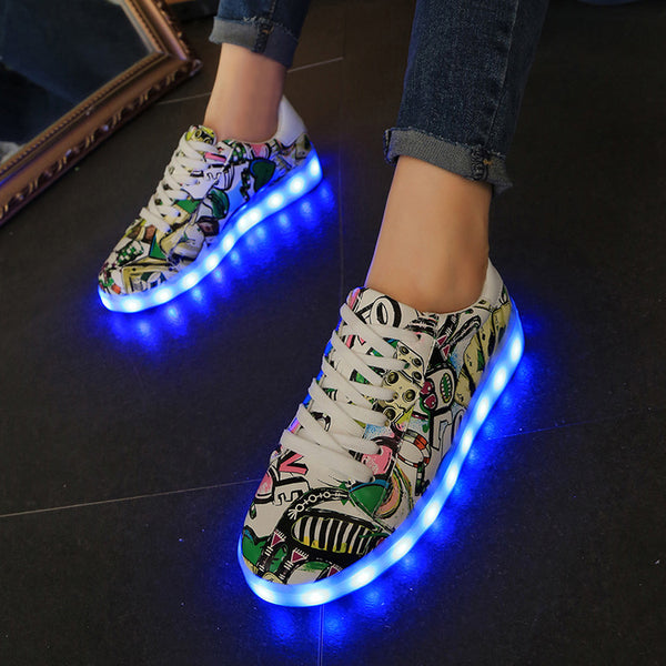 Fabrik Direkte Versorgung Luminous Schuhe Großhandel Bunte