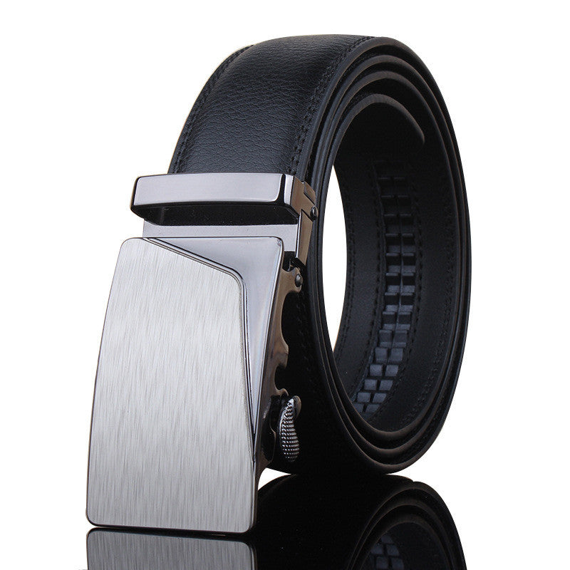 Automatic Buckle Casual Leather Belt